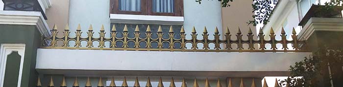 Chông hàng rào đẹp